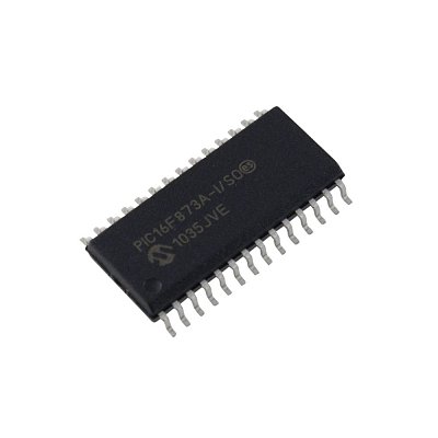 Mikrokontrolér PIC, paměť: 7,2kB, SRAM: 192B, EEPROM: 128B, SMD