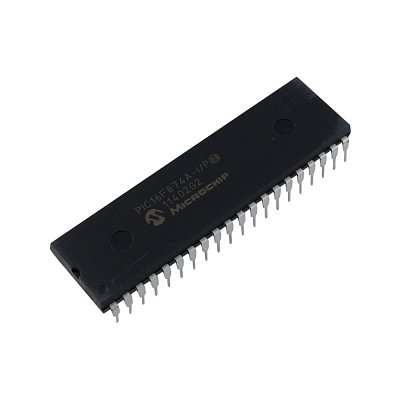 Mikrokontrolér PIC, paměť: 7kB, SRAM: 192B, EEPROM: 128B, THT