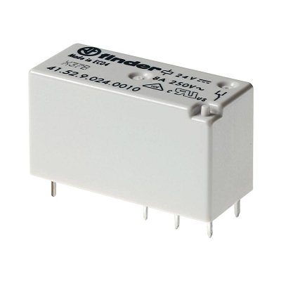 Elektromagnetické relé s DC cívkou 12V/8A