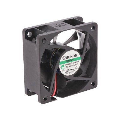 24V/80mA; 1,92W; 60x60x25mm; 5200 RPM; 31,2dB; VAPO MagLev