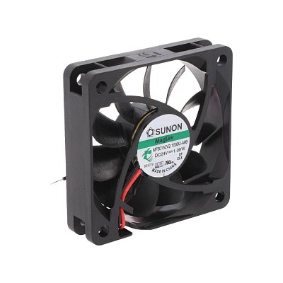 24V/40mA; 0,96W; 60x60x15mm; 3900 RPM; 29,2dB; VAPO MagLev