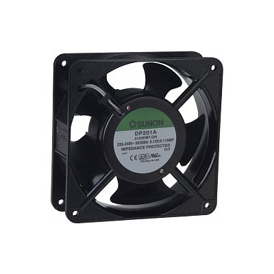 230V/125mA; 20W; 120x120x38mm; 2750 RPM; 45dB; kuličkové