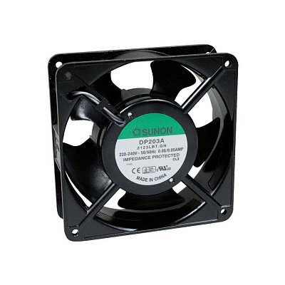 230V/50mA; 10W; 120x120x38mm; 2300 RPM; 39dB; kuličkové