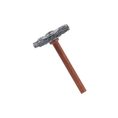 Drátěný kartáč z nerezové oceli 19mm, 2ks