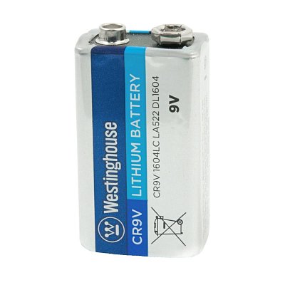 Lithiová primární baterie 9V, 1200 mAh