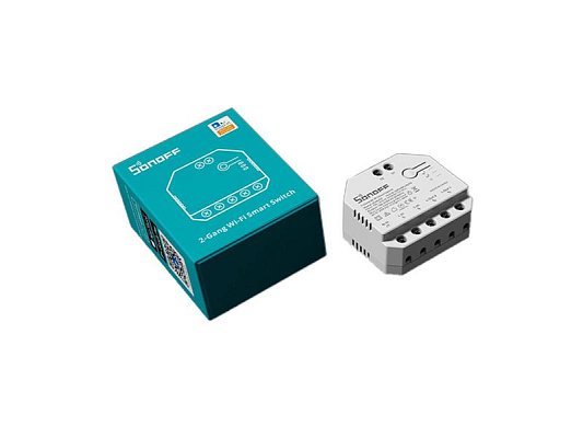 Inteligentní spínač s měřením spotřeby, AWS, eWeLink, 90-250VAC, 10A, 2200W, bílý 