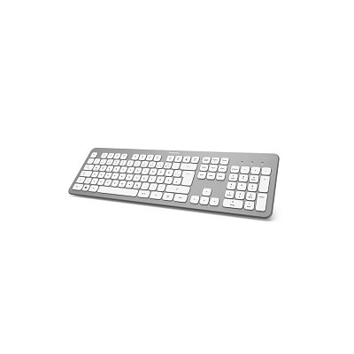 Elegantní tenká bezdrátová klávesnice pro zadávání údajů do PC nebo notebooku