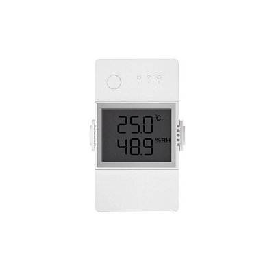 WiFi spínač s měřením teploty/vlhkosti; eWeLink, 100-240VAC; 16A
