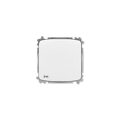 Tango vypínač střídavý řazení 6(1), IP44, zapuštěný, bílý