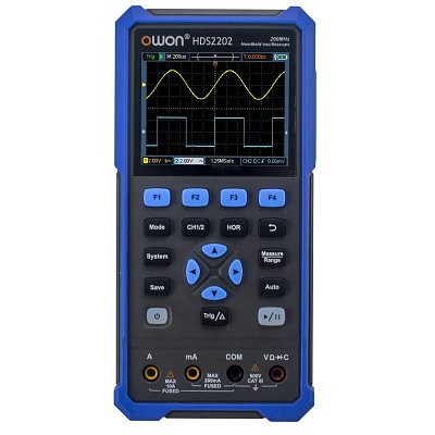 Osciloskop dvoukanálový 200MHz, 750VAC