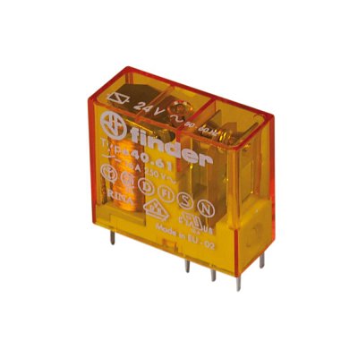 Elektromagnetické relé s AC cívkou 24V/16A