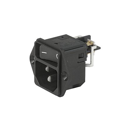 Konektor IEC C14, vidlice s vypínačem