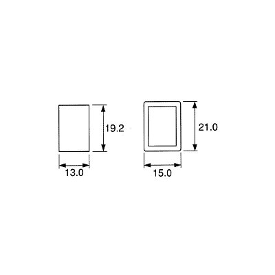 Kolébkový spínač zelený s podsvětlením I-O, 2 póly, ON-OFF, 10A/250V