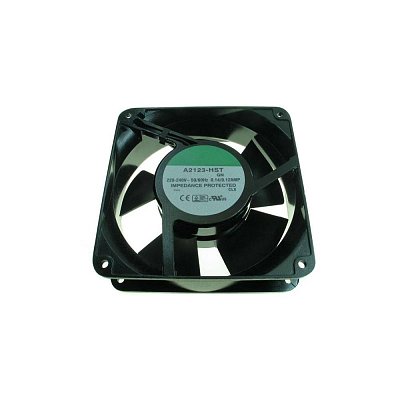 230V/140mA; 23W; 120x120x38mm; 2700 RPM; 44dB; kluzné