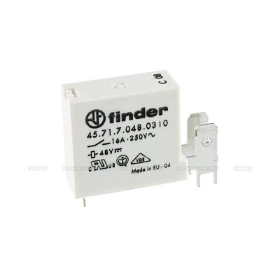 Elektromagnetické relé s DC cívkou 48V/16A