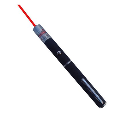 Červené laserové ukazovátko s velmi vysokým výkonem 100mW. Nabíjení skrze microUSB