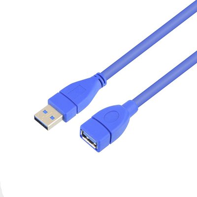 Prodlužovací kabel USB A 3.0 (M) - USB A 3.0 (F), 2m