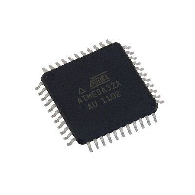 Mikrokontrolér AVR, EEPROM: 1kB, SRAM: 2kB, flash: 32kB, SMD