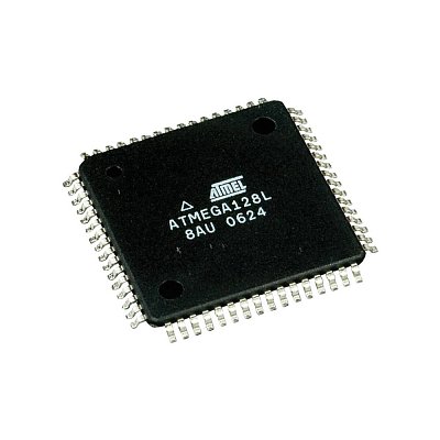 Mikrokontrolér AVR, EEPROM: 4kB, SRAM: 4kB, flash: 128kB, SMD