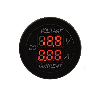 Digitální panelový voltmetr a ampérmetr 7-30V, 0-15A