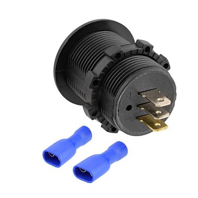 Digitální panelový voltmetr a ampérmetr 5-30V, 0-15A