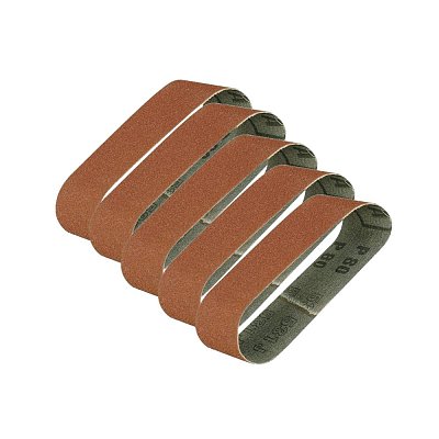Brusné pásy z ušlechtilého korundu, zrnitost 80