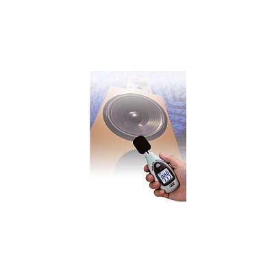 Kompaktní měřič hluku pro rychle měření,měřicí rozsah 40..130dB, přesnost +/-3dB