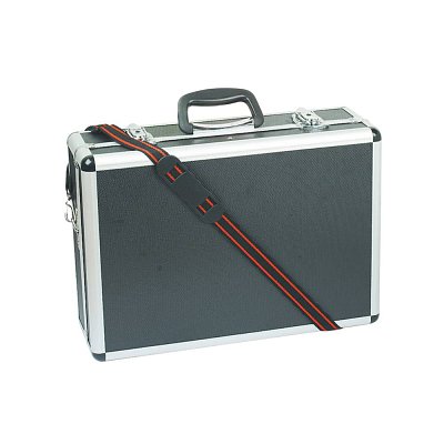 Uzamykatelný hliníkový kufr na nářadí 434 x 308 x 135 mm vnitřní rozměr