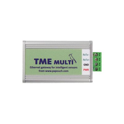 Teploměr/vlhkoměr brána pro až 32 senzorů, ethernet rozhraní