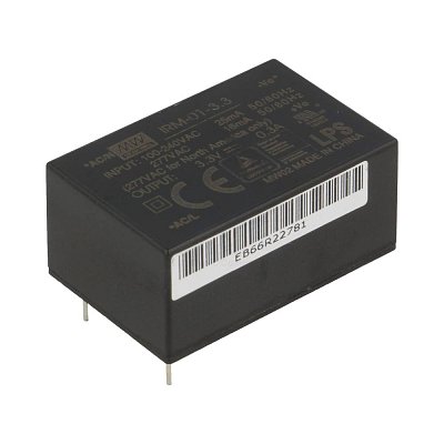 Spínaný zdroj do DPS 1W, 3,3V/0,3A DC