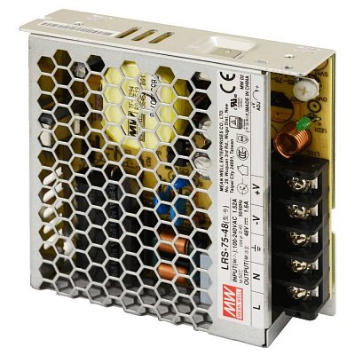 Spínaný zdroj pro vestavbu krytý 76,8W, 48V/1,6A DC