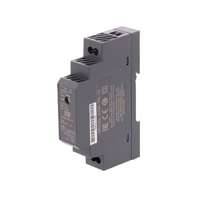 DC/DC měnič na DIN lištu 15W, 18..75V -> 12V/1,25A