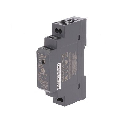 DC/DC měnič na DIN lištu 15W, 18..75V -> 24V/0,63A