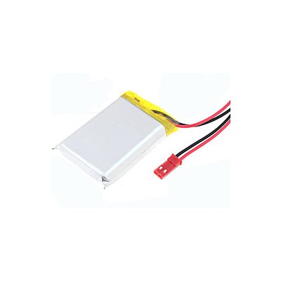 Lithium-polymerový akumulátor 3,7V, 1600mAh, JST konektor, 9x34x50 mm
