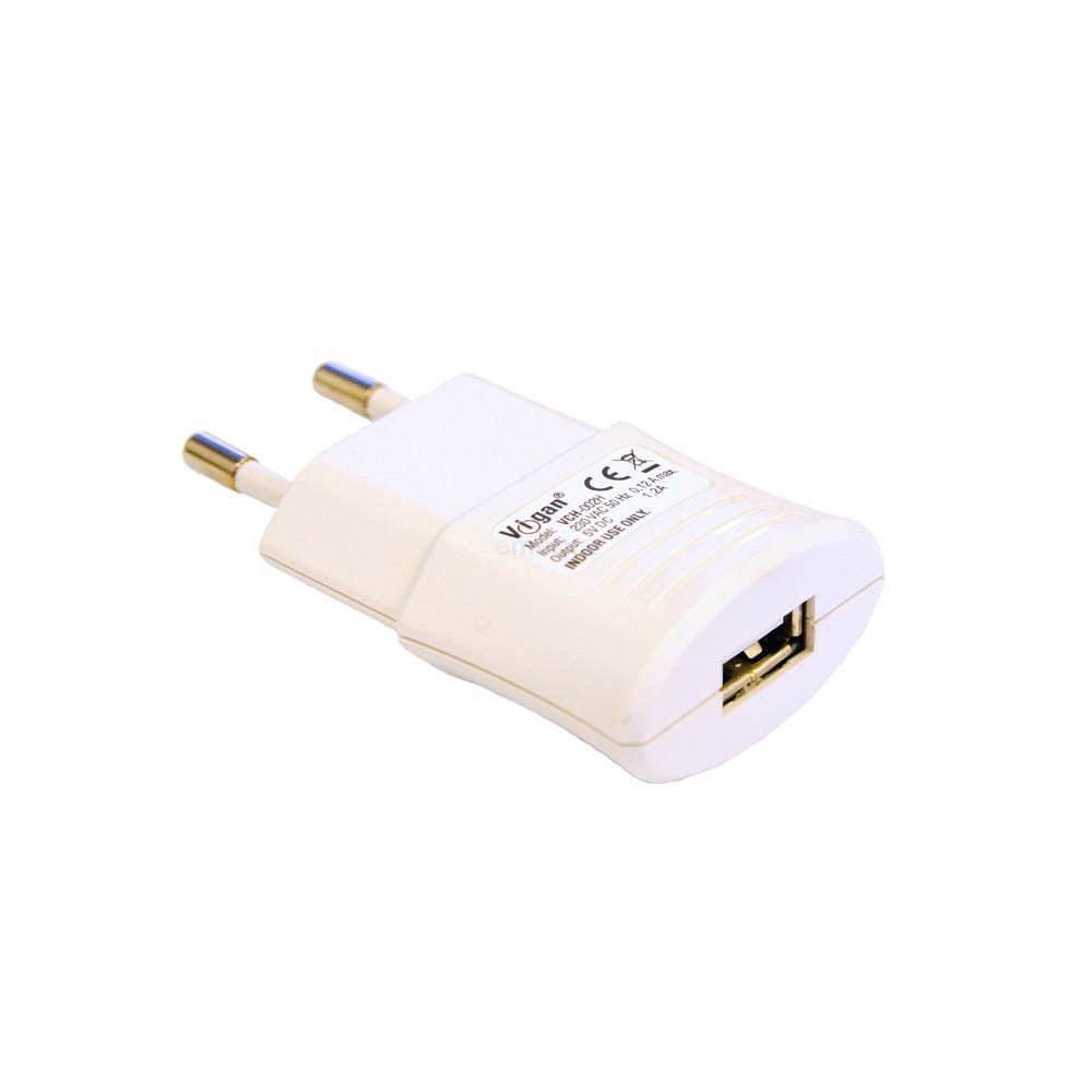 Set napájecích adaptérů do automobilové a klasické zásuvky, USB-A, 5V/2100mA, 5V/1200mA