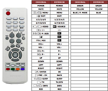 Samsung  AA59-00312B  náhradní dálkový ovladač jiného vzhledu