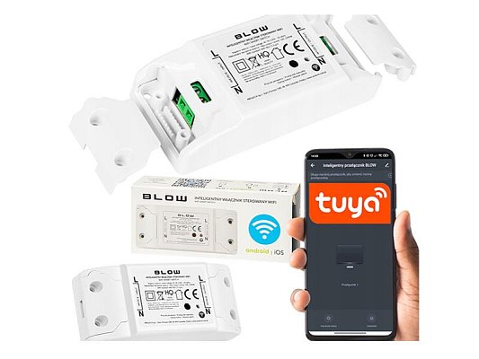 Smart spínač osvětlení BLOW 1-kanálový WiFi Tuya