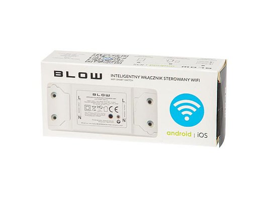 Smart spínač osvětlení BLOW 1-kanálový WiFi Tuya