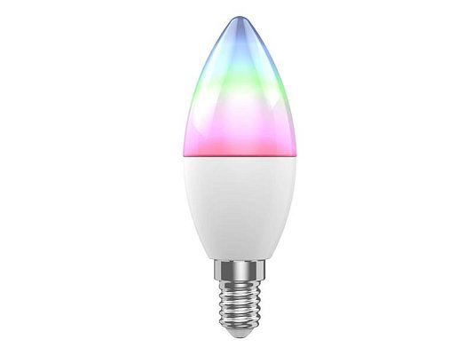 Smart LED žárovka E14 5W RGB CCT WOOX R9075 WiFi Tuya