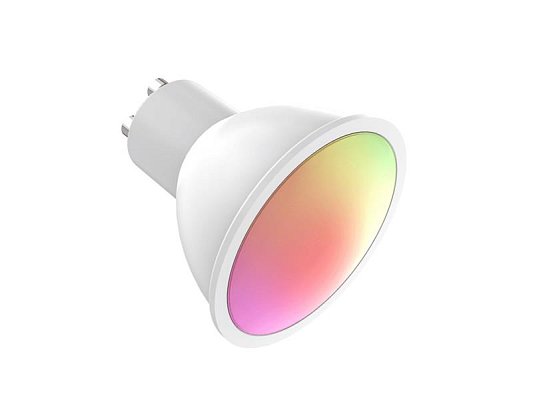 Smart LED žárovka GU10 5,5W RGB CCT WOOX R9076 WiFi Tuya