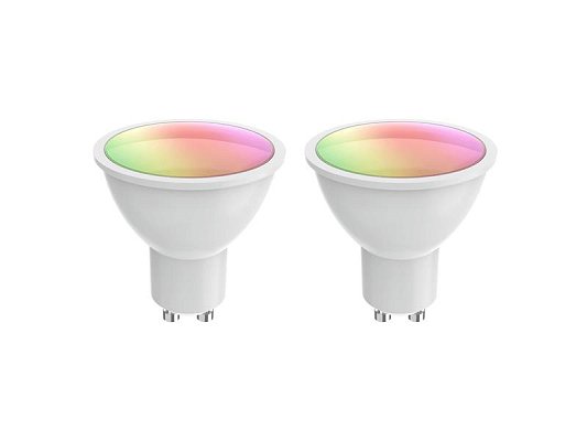 Smart sada LED žárovek GU10 5,5W RGB CCT WOOX R9076/2pack WiFi Tuya