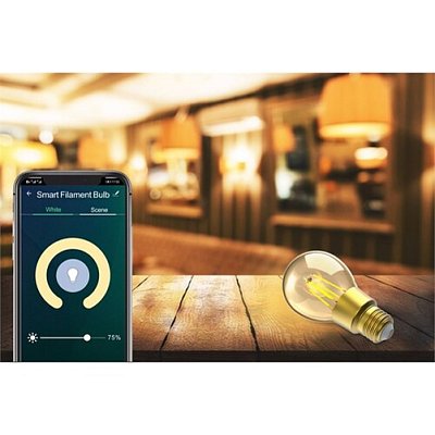 ASmart sada LED žárovek E27 6W teplá bílá WOOX R9078/5pack WiFi Tuya