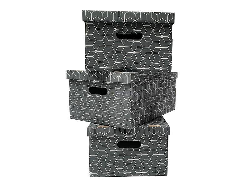 Sada úložných krabic COMPACTOR 32x45,5x22cm RAN5959