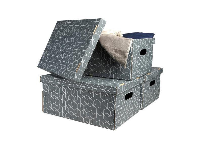 Sada úložných krabic COMPACTOR 32x45,5x22cm RAN5959