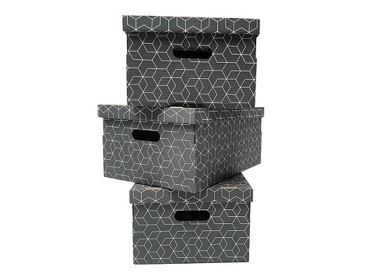 Sada úložných krabic COMPACTOR 32x45,5x22cm RAN5959