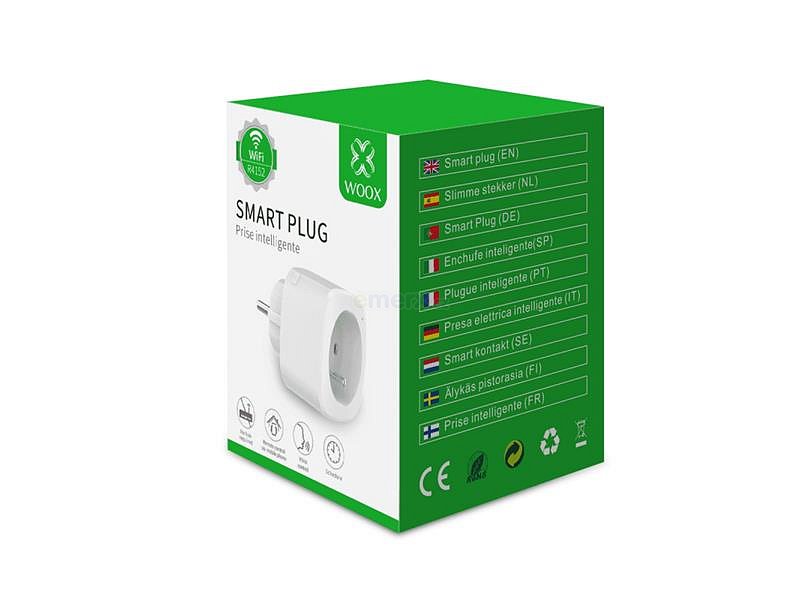 Smart sada zásuvek WOOX R4152/2pack WiFi Tuya