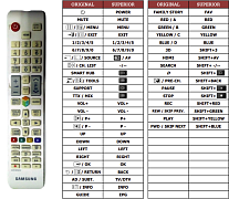 Samsung  AA59-00563A  náhradní dálkový ovladač jiného vzhledu