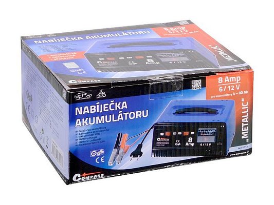 Nabíječka akumulátorů COMPASS 07148 6/12V 8A