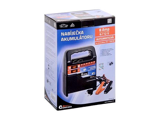 Nabíječka akumulátorů COMPASS 07138 6/12V 8A