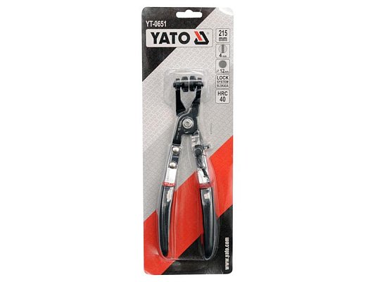 Kleště na samosvorné hadicové spony YATO YT-0651